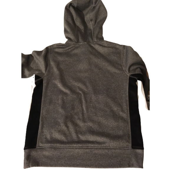 Russell 1/4 Zip Long Sleeve Pullover Hoodie L - Picture 4 of 8